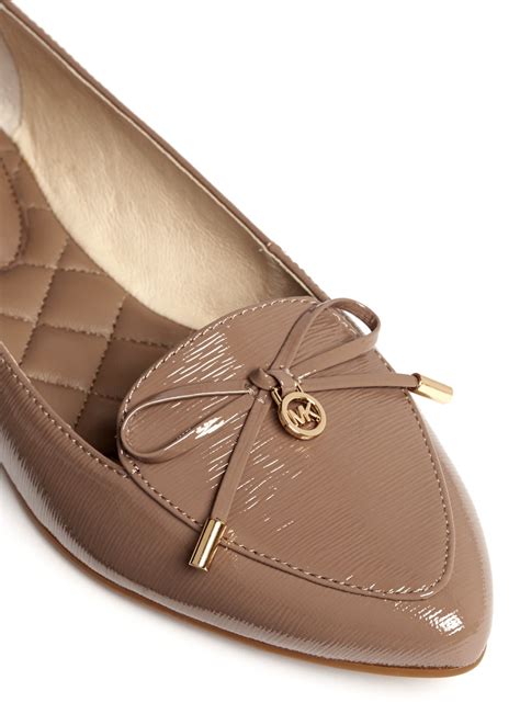 michael kors women's ballet flat shoe|Michael Kors loafer women.